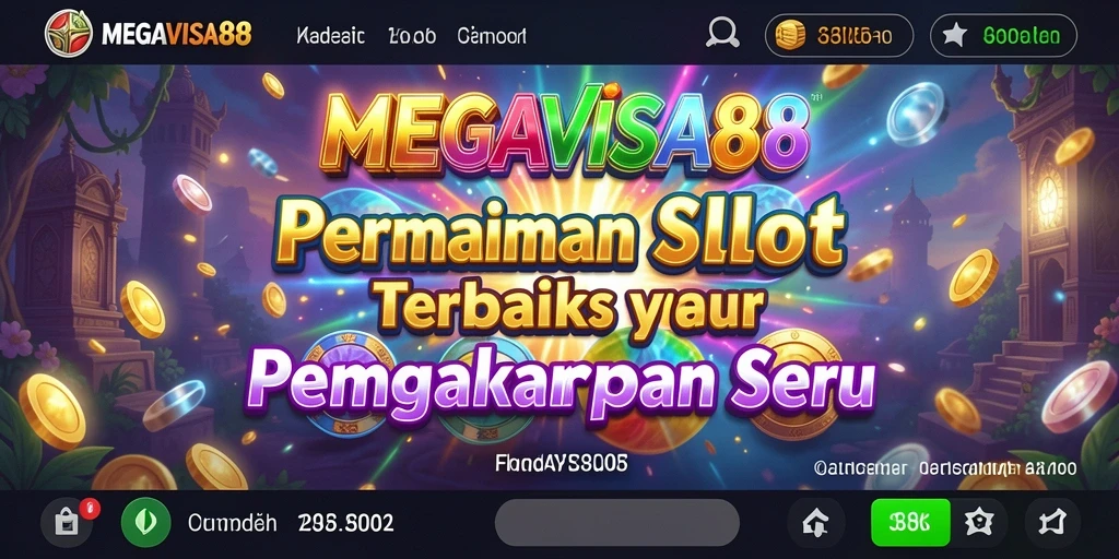 Tangkapan layar permainan MEGAVISA88 yang menunjukkan keseruan dalam bermain slot.