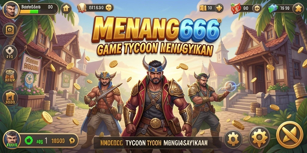 Tangkapan layar utama MENANG666 menampilkan aktivitas bisnis yang dinamis dan menarik.
