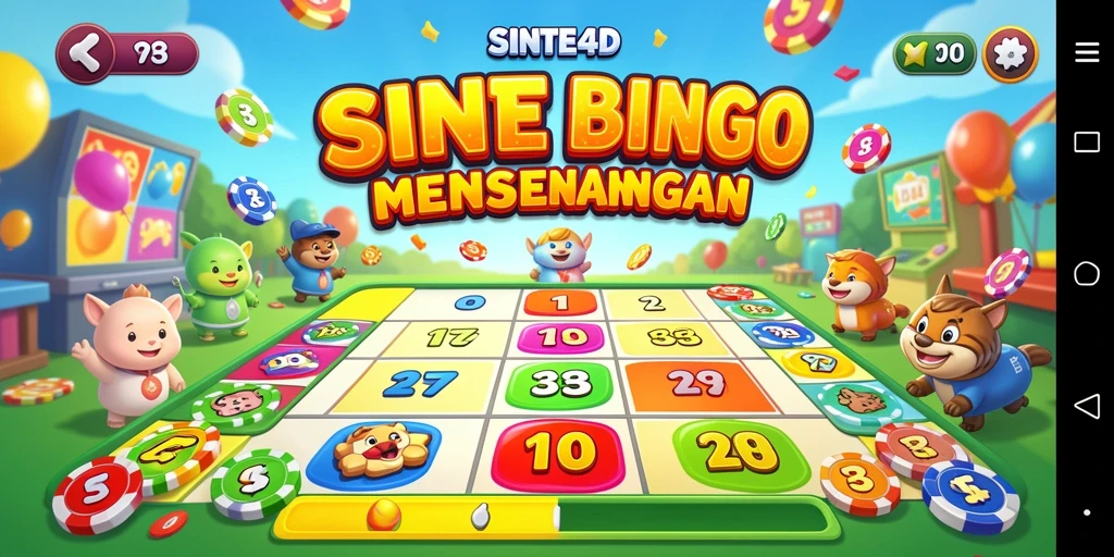Tampilan menarik gameplay Bingo di SINTE4D